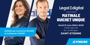 Matinale Guichet Unique Saint-Etienne - 31 mars 2026